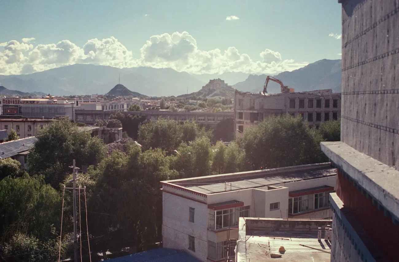 Demolition in Lhasa