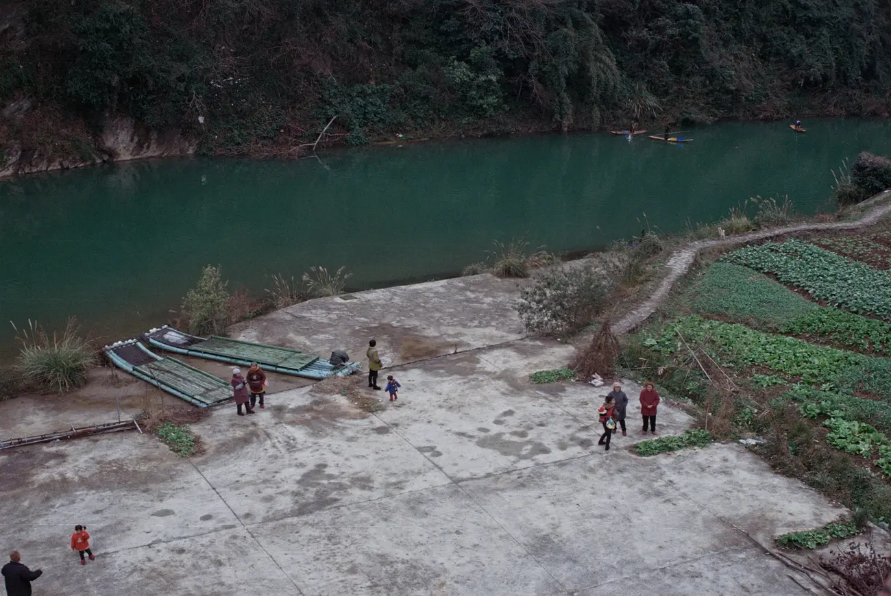 Cormorant fishing is still practiced in Zhelu village.