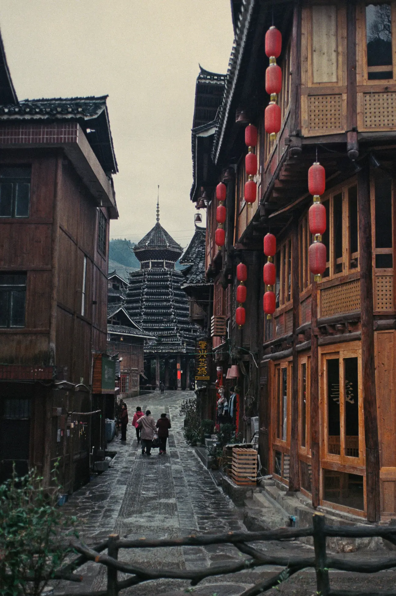 Drum towers are Zhaoxing village's beating hearts.