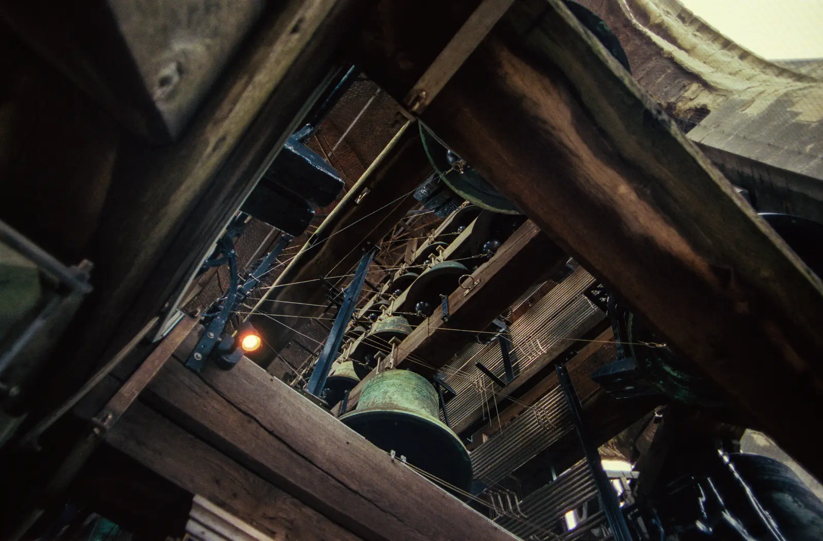 A view from inside the Belfry of Bruges, January 2017