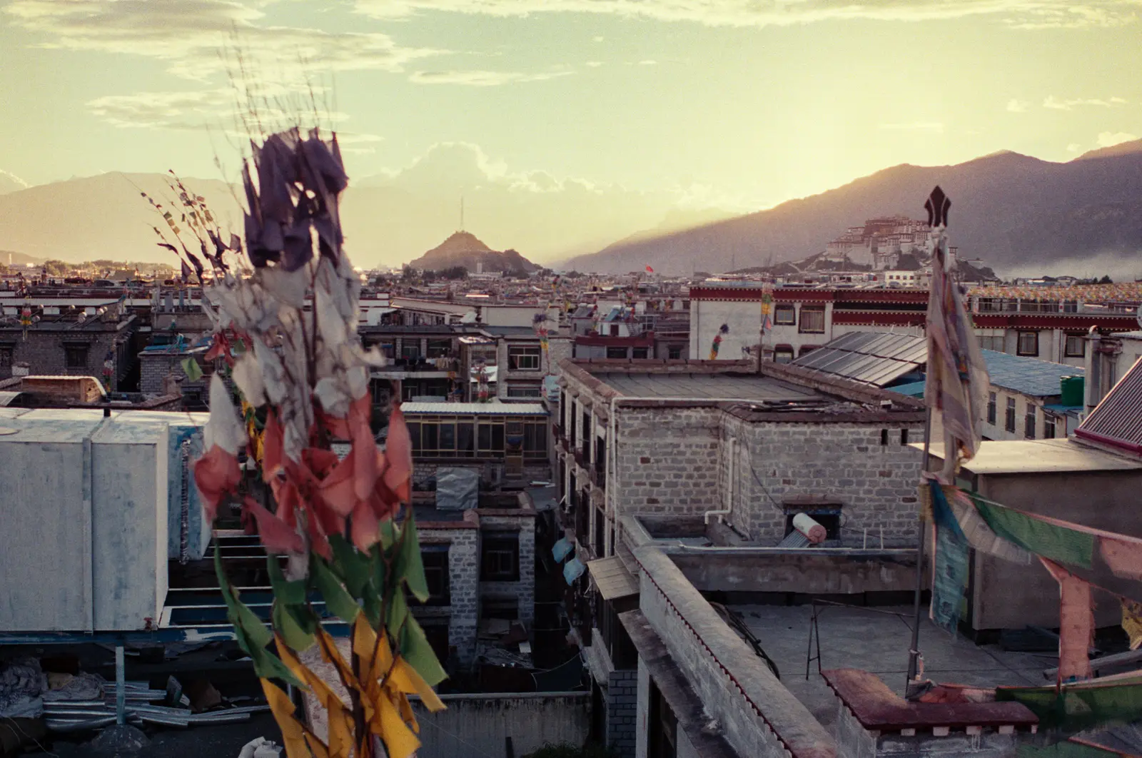 Lhasa skyline