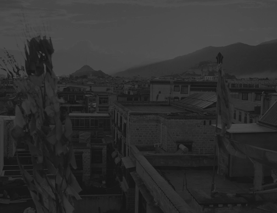 Lhasa skyline